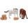 FEED FOR THE HORSES, SET OF 6